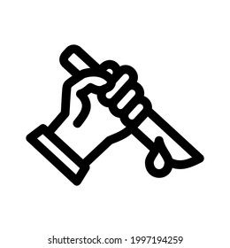 assassination icon or logo isolated sign symbol vector illustration - high quality black style vector icons

