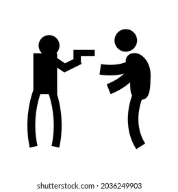 assassination icon or logo isolated sign symbol vector illustration - high quality black style vector icons
