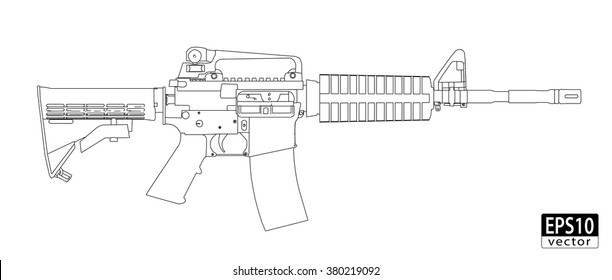 Download Gun M4 Images Stock Photos Vectors Shutterstock