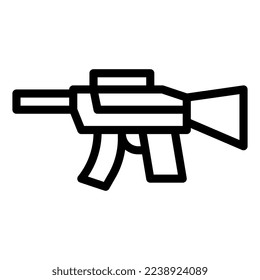 Waffensymbol von Army-Symbolwaffen, Vektorgrafik und Logo des Angriffskrieges perfekt. Symbol aus der modernen Kollektion für mobiles Konzept und Web-Apps Design.
