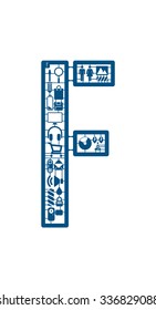 Assemble icon model kit font -F
