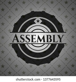 Assembly dark icon or emblem