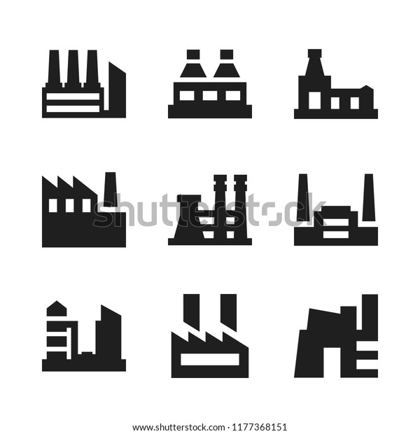 assembly icon. 9 assembly vector\
icons set. factory icons for web and design about assembly\
theme