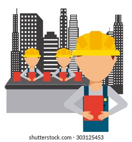 assembly line design, vector illustration eps10 graphic 