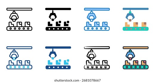 Assemblyzeilensymbol für mehrere Stilkollektionen 
