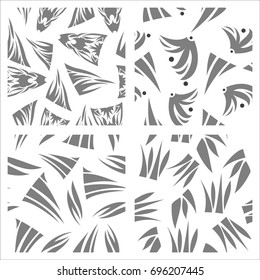 Assembly of patterns in oriental style