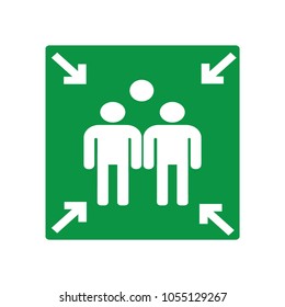 Assembly point icon