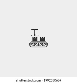 Assembly vector icon illustration sign