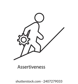 Assertiveness icon. Assertiveness design for Web design, apps, software vector simple illustration..eps