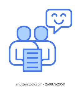 Assertiveness Icon Element for Design