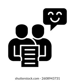 Assertiveness Icon Element for Design