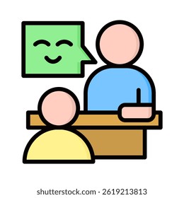 Assertiveness Icon Element for Design