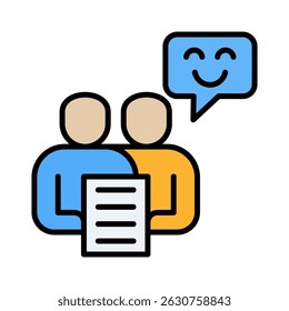 Assertiveness Icon Element for Design