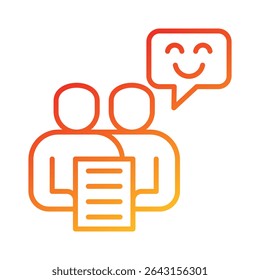 Assertiveness Icon Element for Design