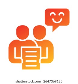 Assertiveness Icon Element for Design