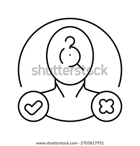 assess the victims condition line icon vector. assess the victims condition sign. isolated contour symbol black illustration