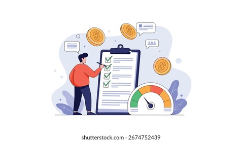 Avaliação da solvabilidade do cliente através de uma avaliação abrangente dos riscos e de uma análise da solidez financeira