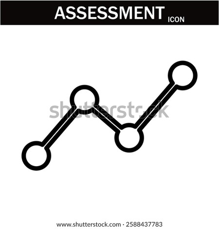  Assessment and Analysis line icon. Big UI icon in a flat design. editable stroke outline web icon .Vector illustration EPS10.