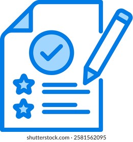 Assessment Icon Element For Design