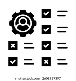Assessment Icon Element for Design