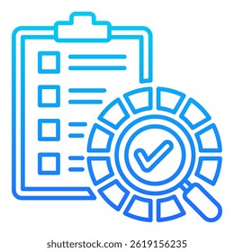 Assessment Icon Element for Design