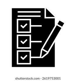 Assessment Icon Element For Design