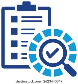 Assessment Icon Element for Design