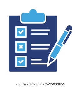 Assessment Icon Element for Design