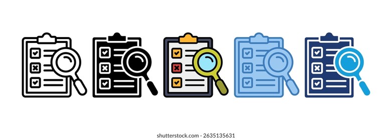 Elemento De Icono De Evaluación Para Diseño