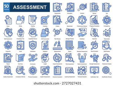  Paquete de iconos de evaluación Conjuntos de colección
