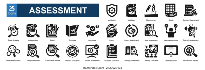   Paquete de iconos de evaluación Conjuntos de colección

