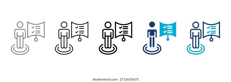 Conjunto de iconos de evaluación que consta de varios estilos Ilustración vectorial