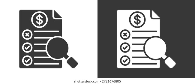Conjunto De Iconos De Evaluación Colección De Vector Aislado En Blanco Y Negro
