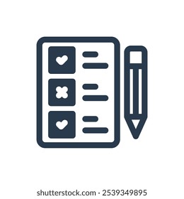 Evaluación sobre el ícono de Vector del sistema de gestión del aprendizaje
