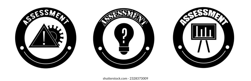 Assessment product sale icon vector illustration. Design for shop and sale banner business.
