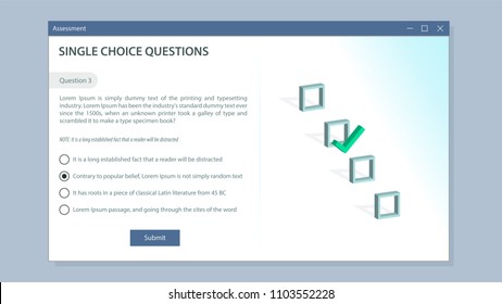 Assessment Template, Multiple Choice Questions, Questionnaire, Check Your Understanding, Check Your Knowledge