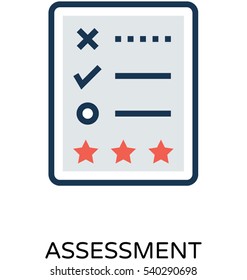 Assessment Vector Icon