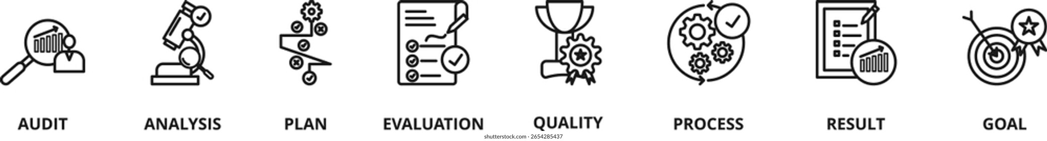 Assessment vector icon illustration concept