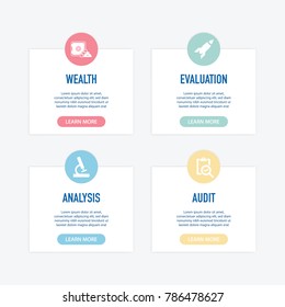 Assessments Infographic Icons