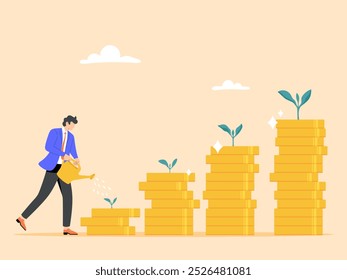 Asset allocation to generate passive income