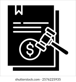 Asset Compliance Icon Element For Design