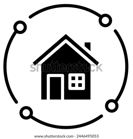 Asset Disposition icon line vector illustration