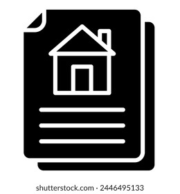 Asset Documentation icon line vector illustration