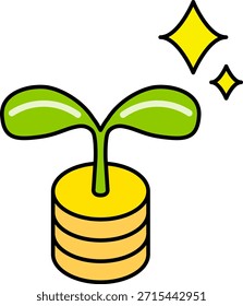 O ícone da imagem de formação de ativos