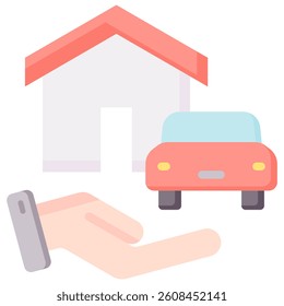 Asset Icon Element For Design