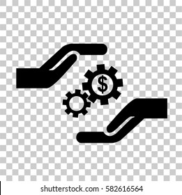 Asset or Investment Illustration, at Transparent Effect Background
