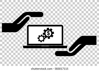 Asset or Investment Illustration, at Transparent Effect Background
