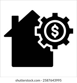 Asset Management Icon Element For Design