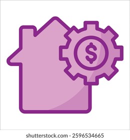 Asset Management Icon Element For Design