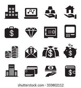 Asset / Money / Investment Icons Set